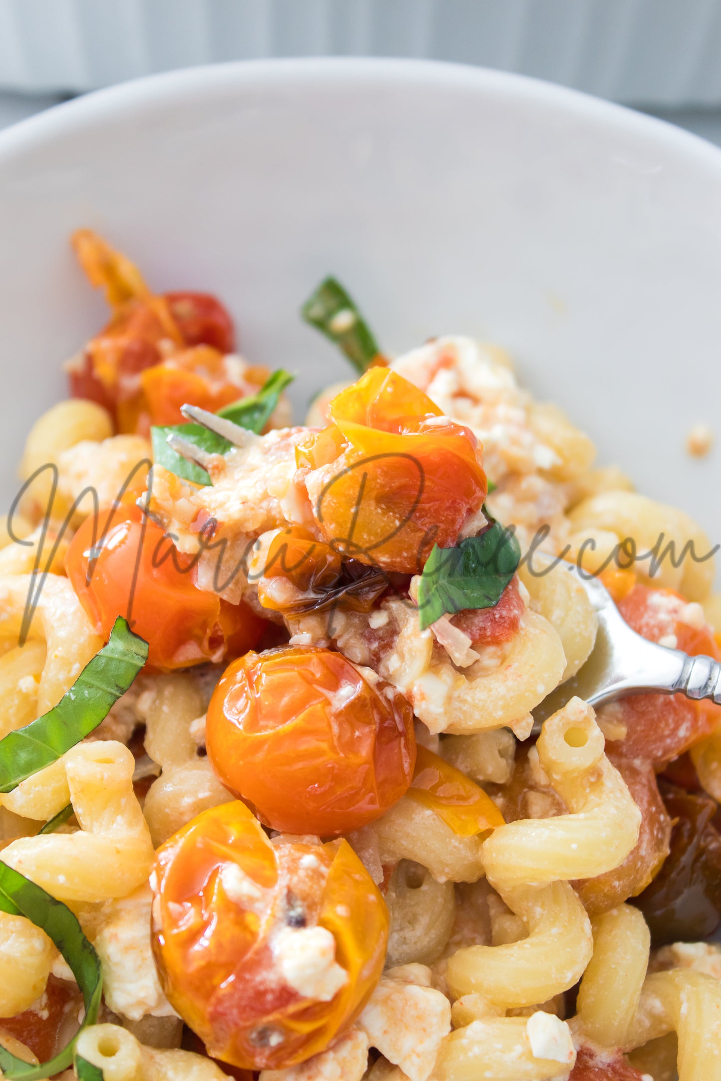 Exclusive: Roasted Cherry Tomato and Feta Pasta