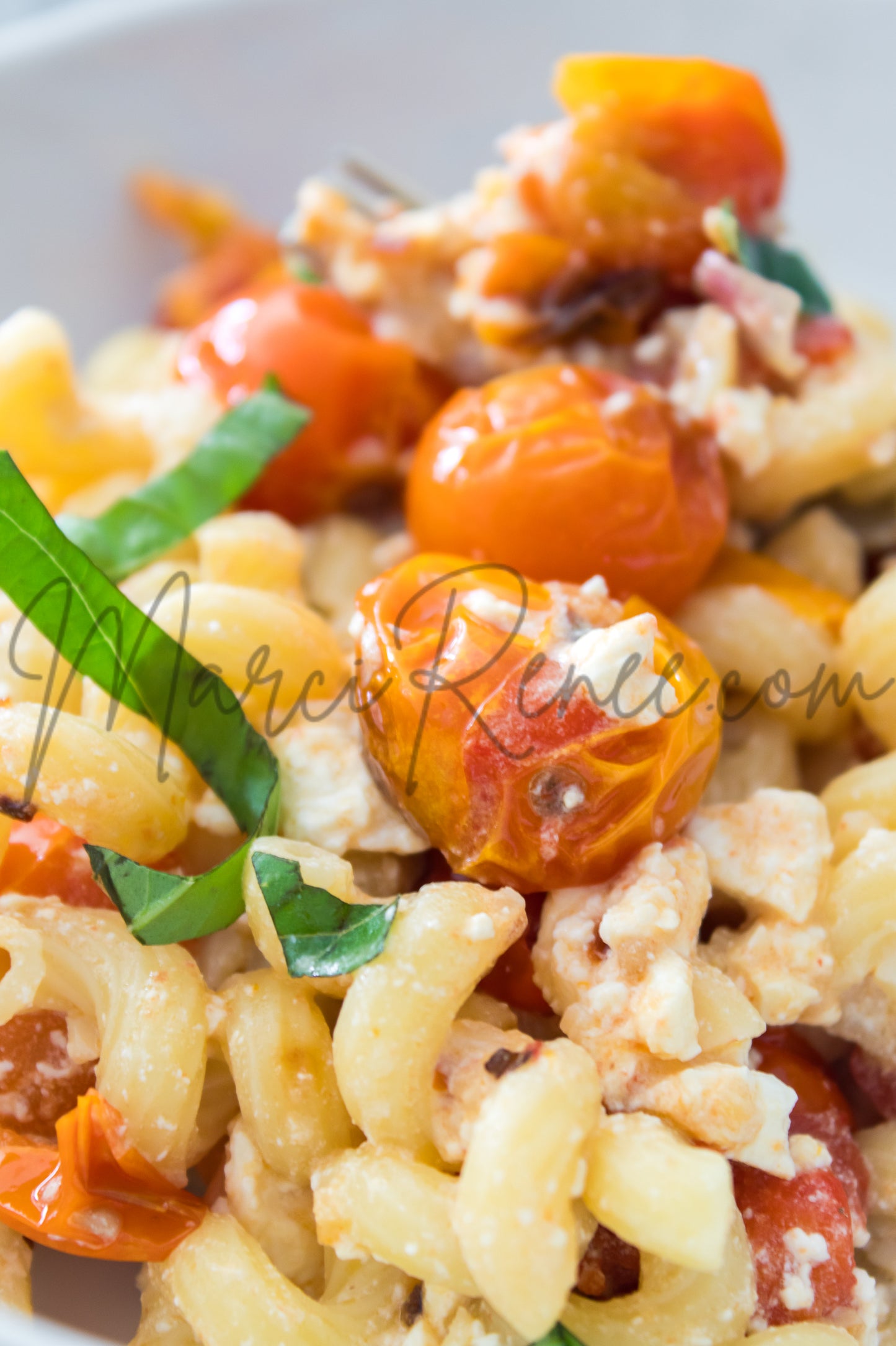 Exclusive: Roasted Cherry Tomato and Feta Pasta