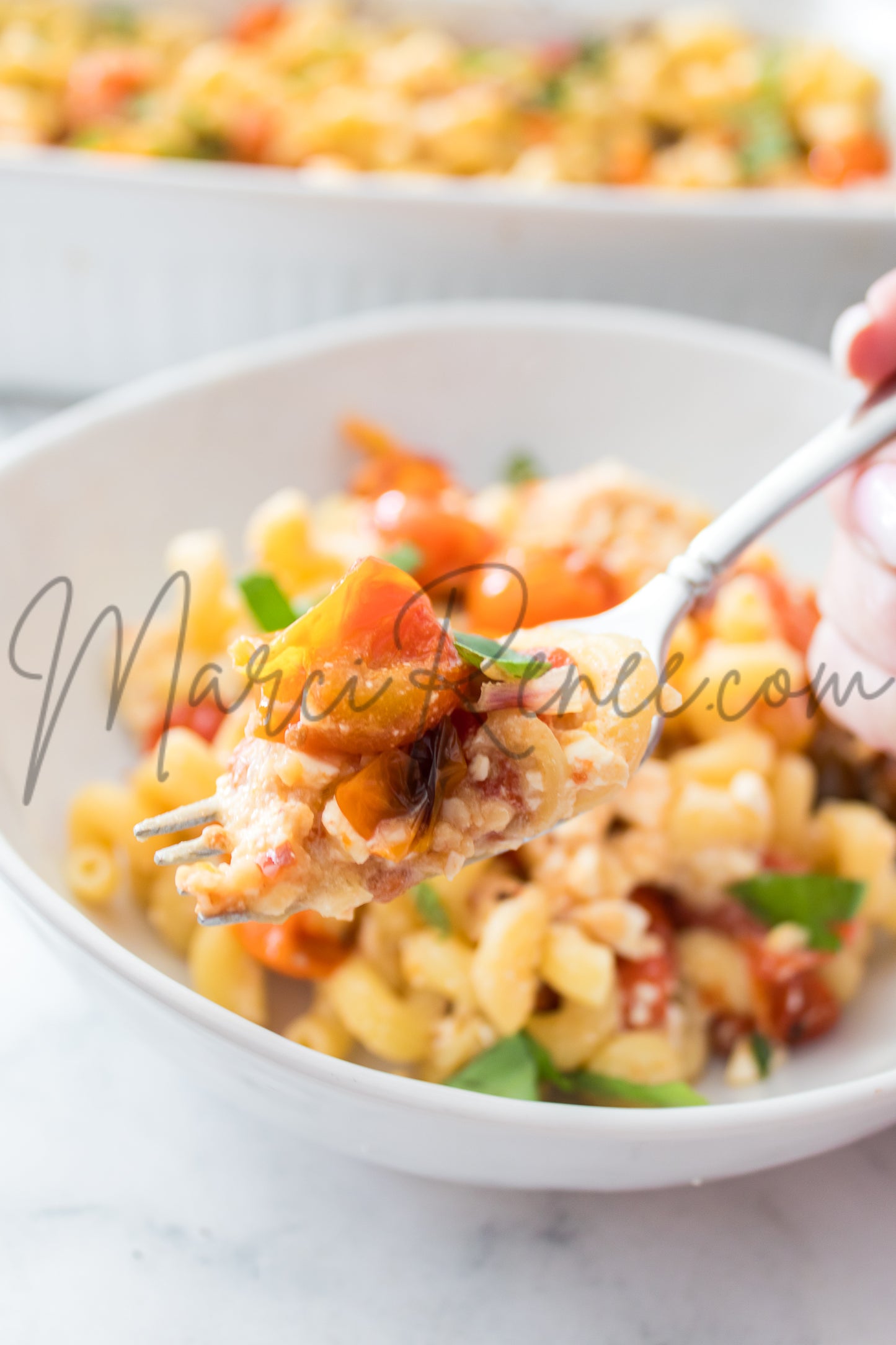 Exclusive: Roasted Cherry Tomato and Feta Pasta
