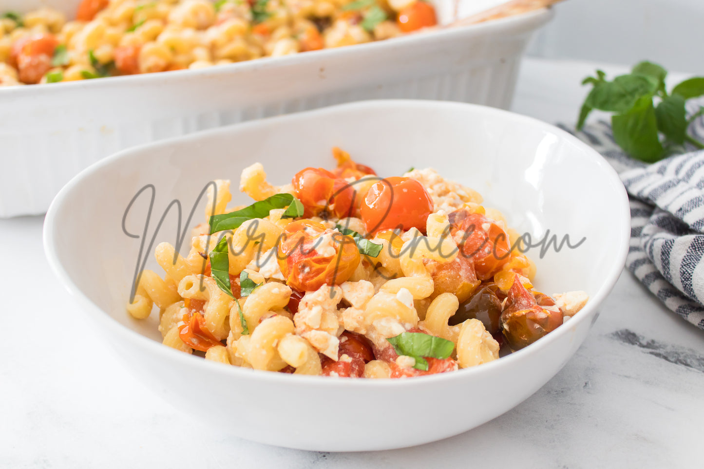 Exclusive: Roasted Cherry Tomato and Feta Pasta