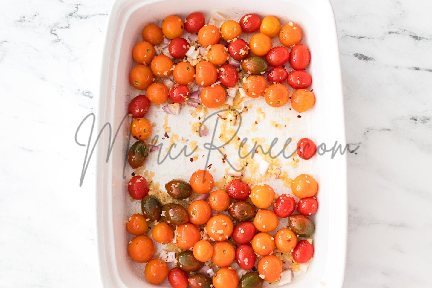 Exclusive: Roasted Cherry Tomato and Feta Pasta