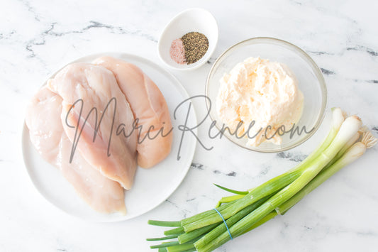 Semi: Chicken Salad with Green Onions (Set 2 of 2)