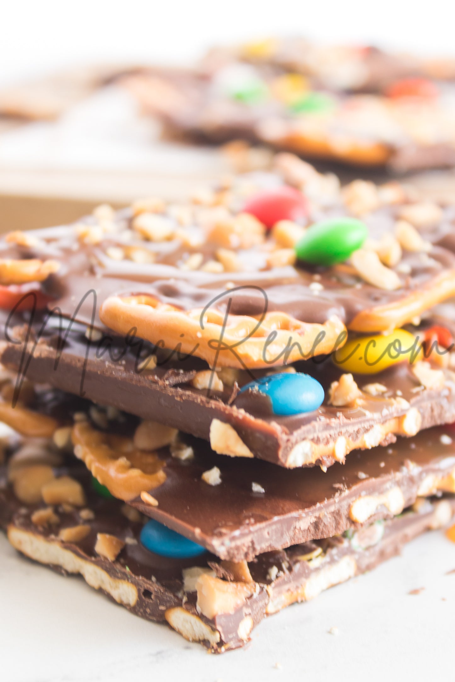 Chocolate Caramel Pretzel Bark (PLR)