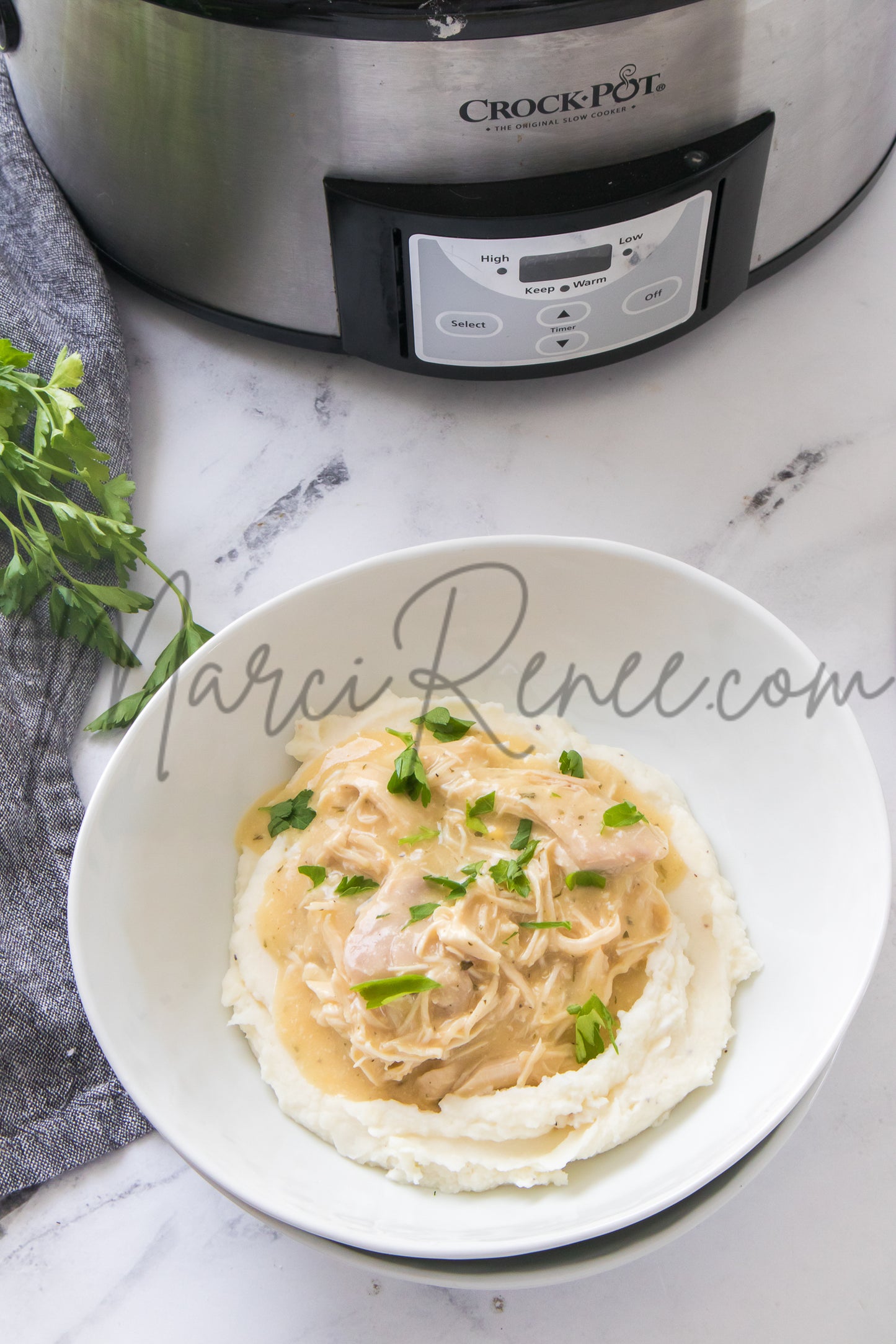 Slow Cooker Chicken and Gravy (PLR)