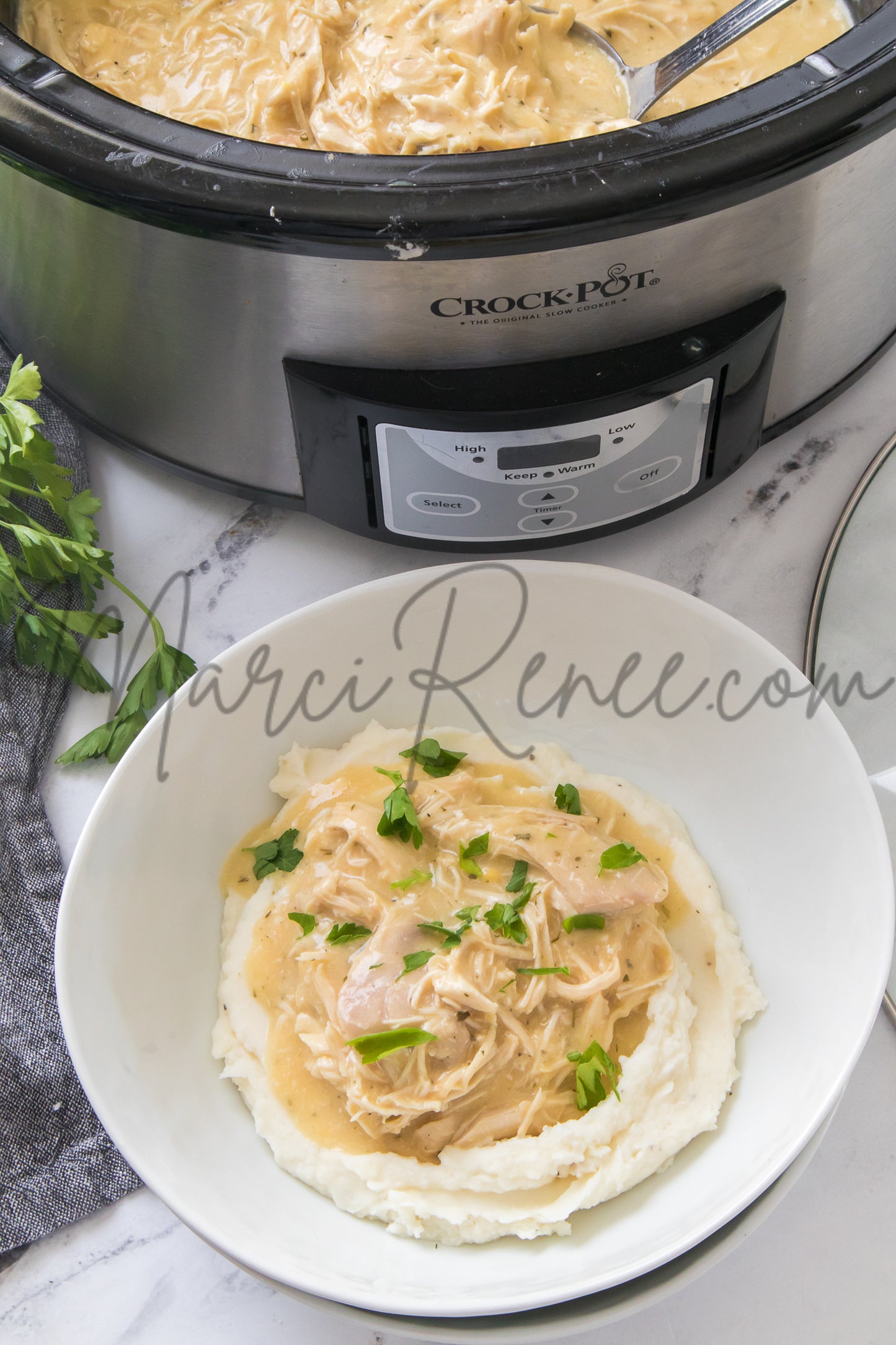 Slow Cooker Chicken and Gravy (PLR)