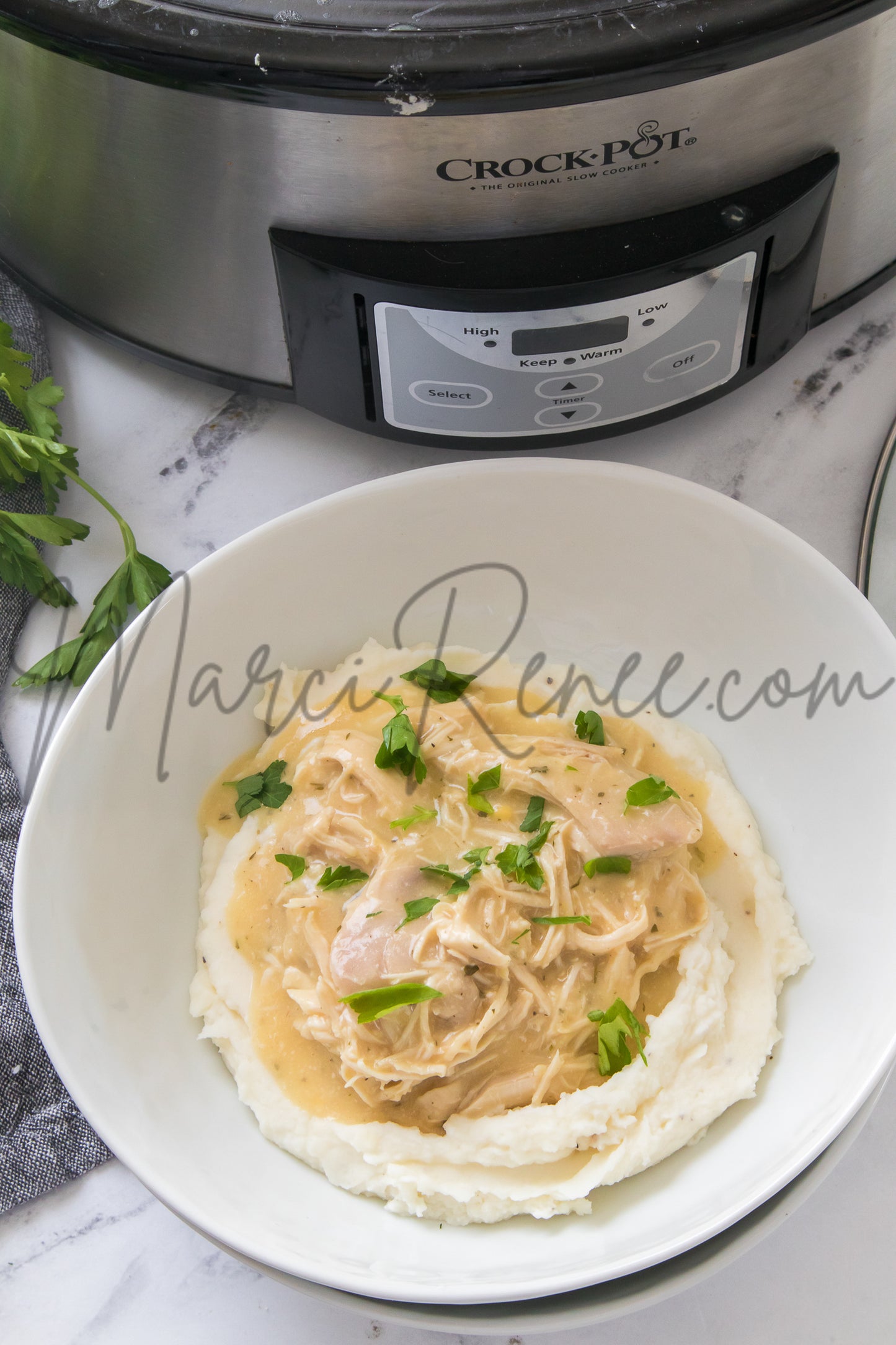 Slow Cooker Chicken and Gravy (PLR)