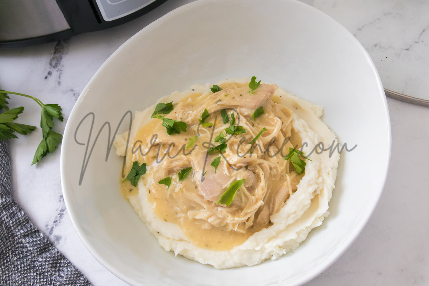 Slow Cooker Chicken and Gravy (PLR)