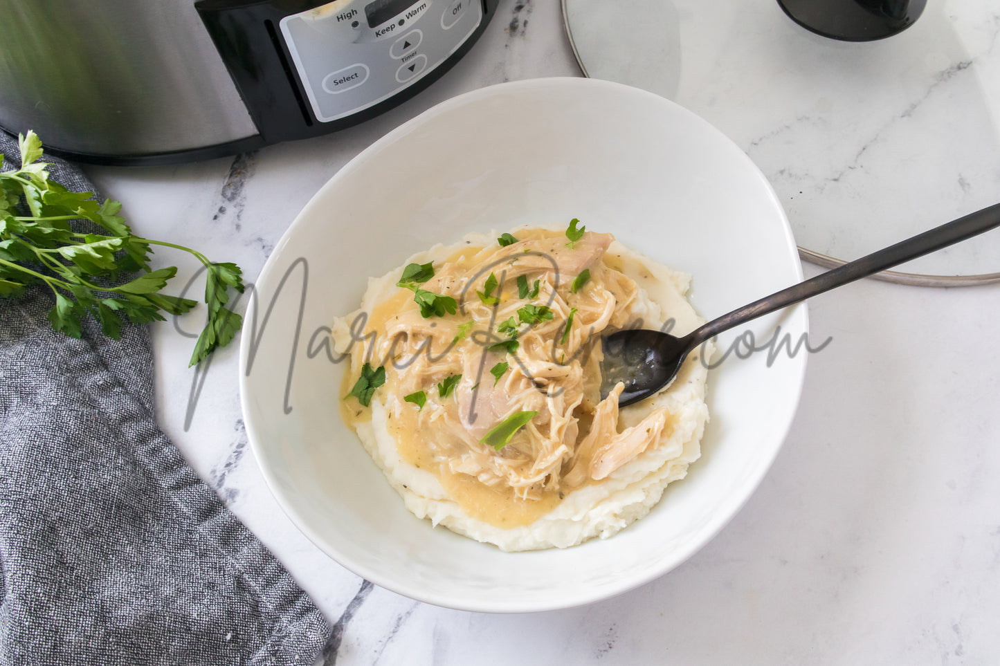 Slow Cooker Chicken and Gravy (PLR)