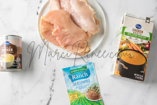 Slow Cooker Chicken and Gravy (PLR)