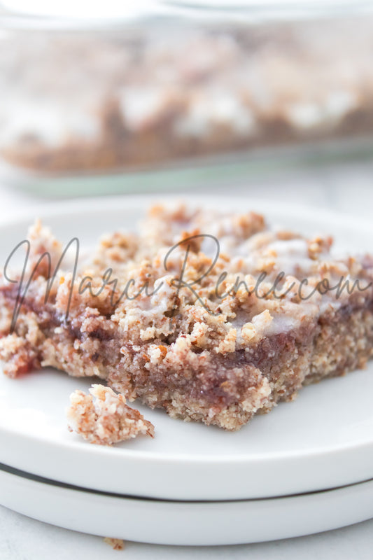 Exclusive: Keto Raspberry Coffee Cake + Reel