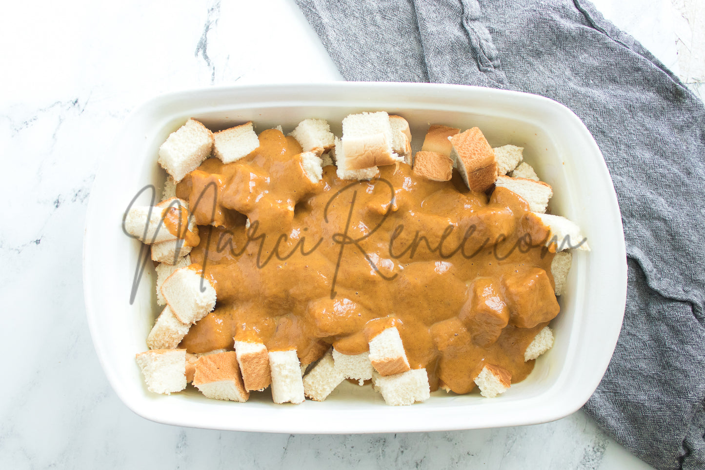 Pumpkin French Toast Bake (PLR)