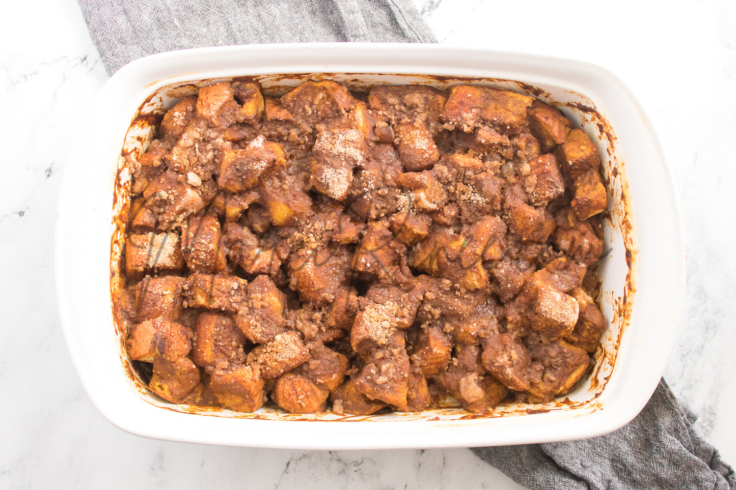 Pumpkin French Toast Bake (PLR)