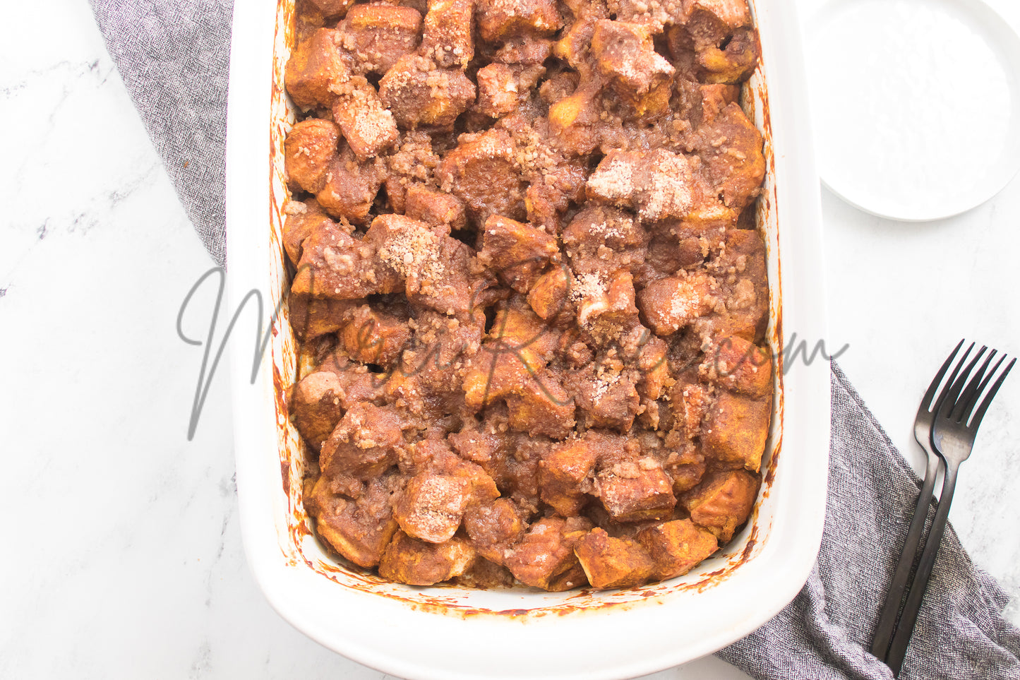 Pumpkin French Toast Bake (PLR)