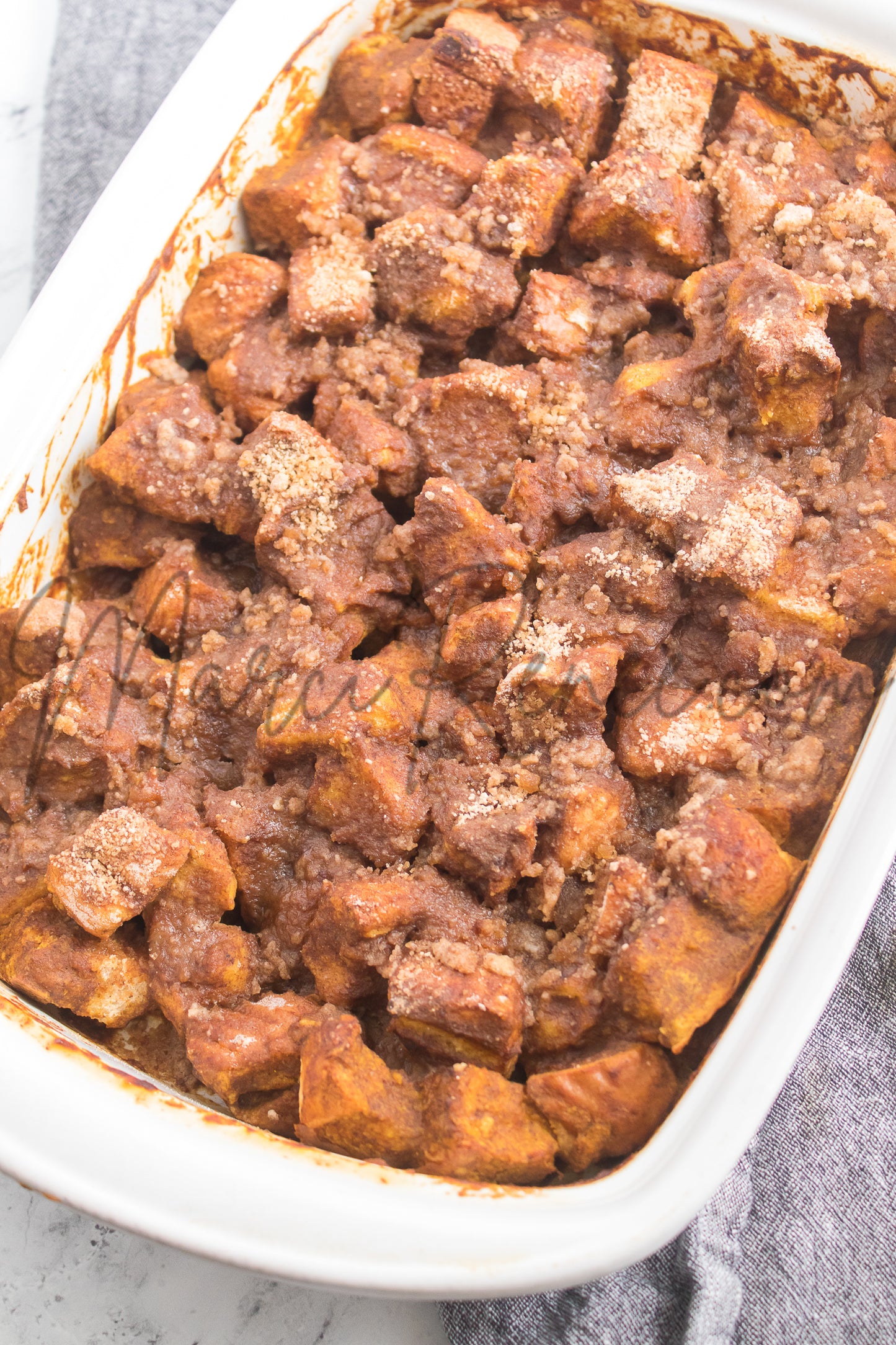 Pumpkin French Toast Bake (PLR)