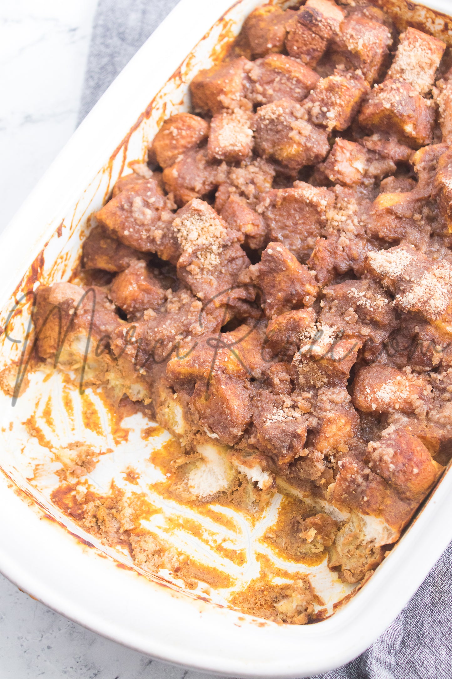 Pumpkin French Toast Bake (PLR)