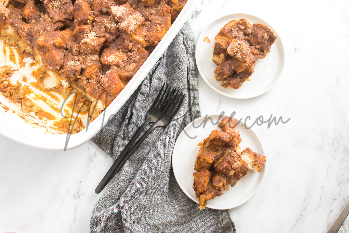 Pumpkin French Toast Bake (PLR)