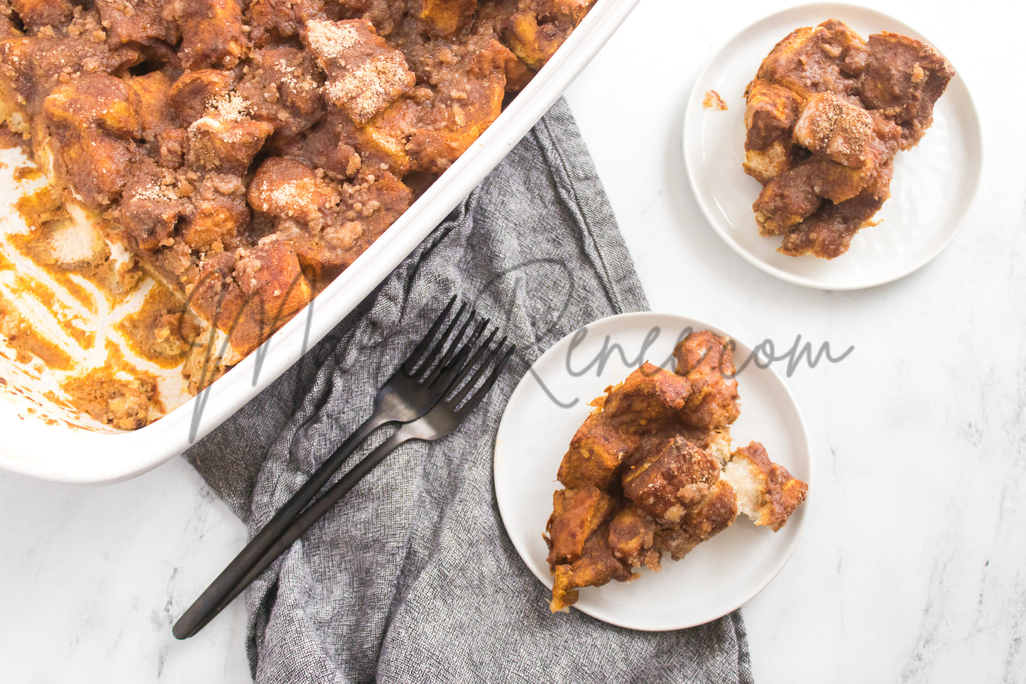 Pumpkin French Toast Bake (PLR)