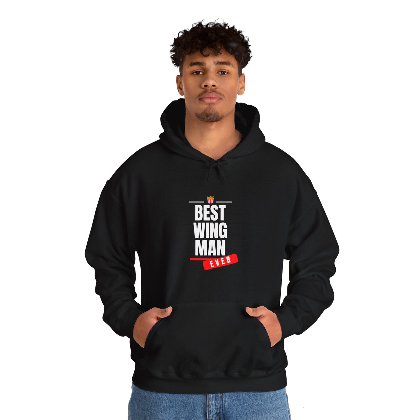 Best Wing Man Ever Unisex Heavy Blend™ Hooded Sweatshirt