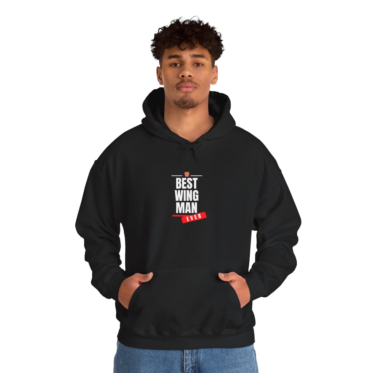 Best Wing Man Ever Unisex Heavy Blend™ Hooded Sweatshirt