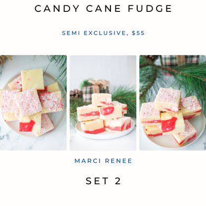 Candy Cane Fudge (Semi)