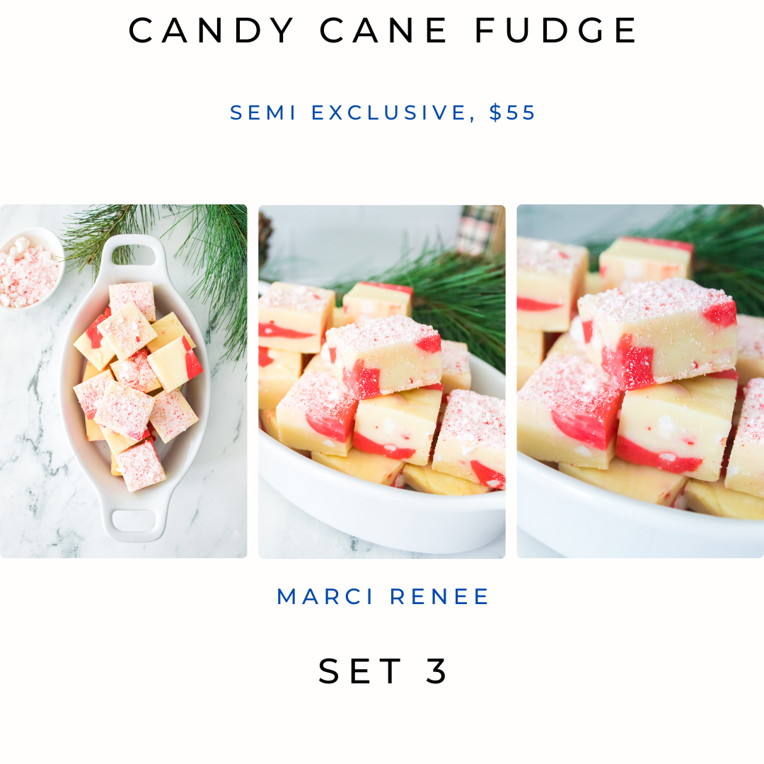 Candy Cane Fudge (Semi)