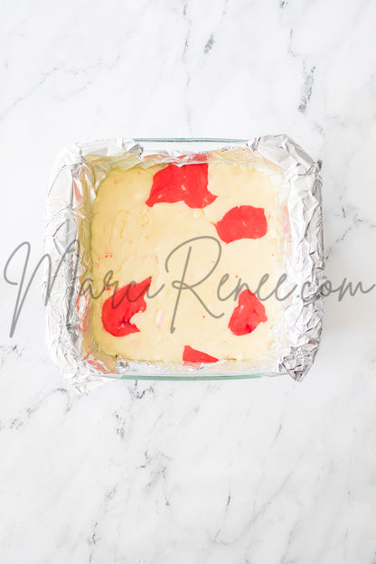 Candy Cane Fudge (Semi)