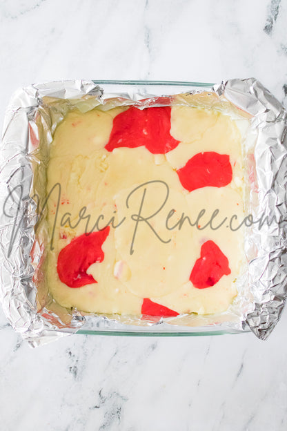 Candy Cane Fudge (Semi)