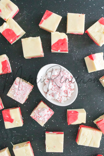 Candy Cane Fudge (Semi)