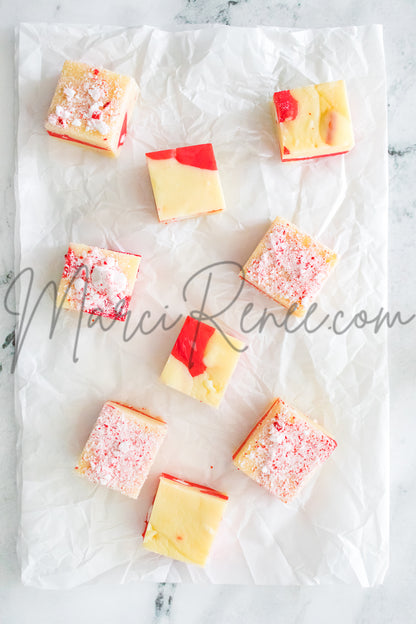 Candy Cane Fudge (Semi)