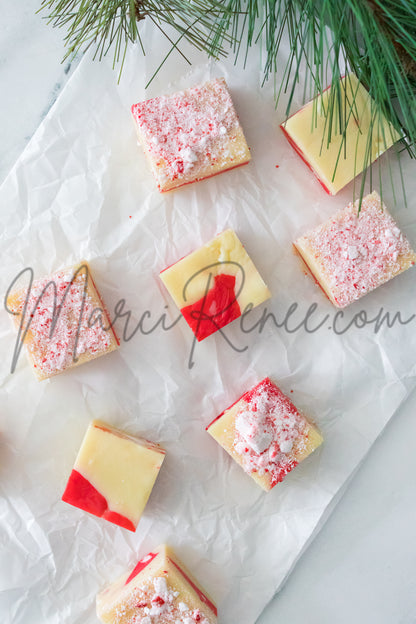 Candy Cane Fudge (Semi)