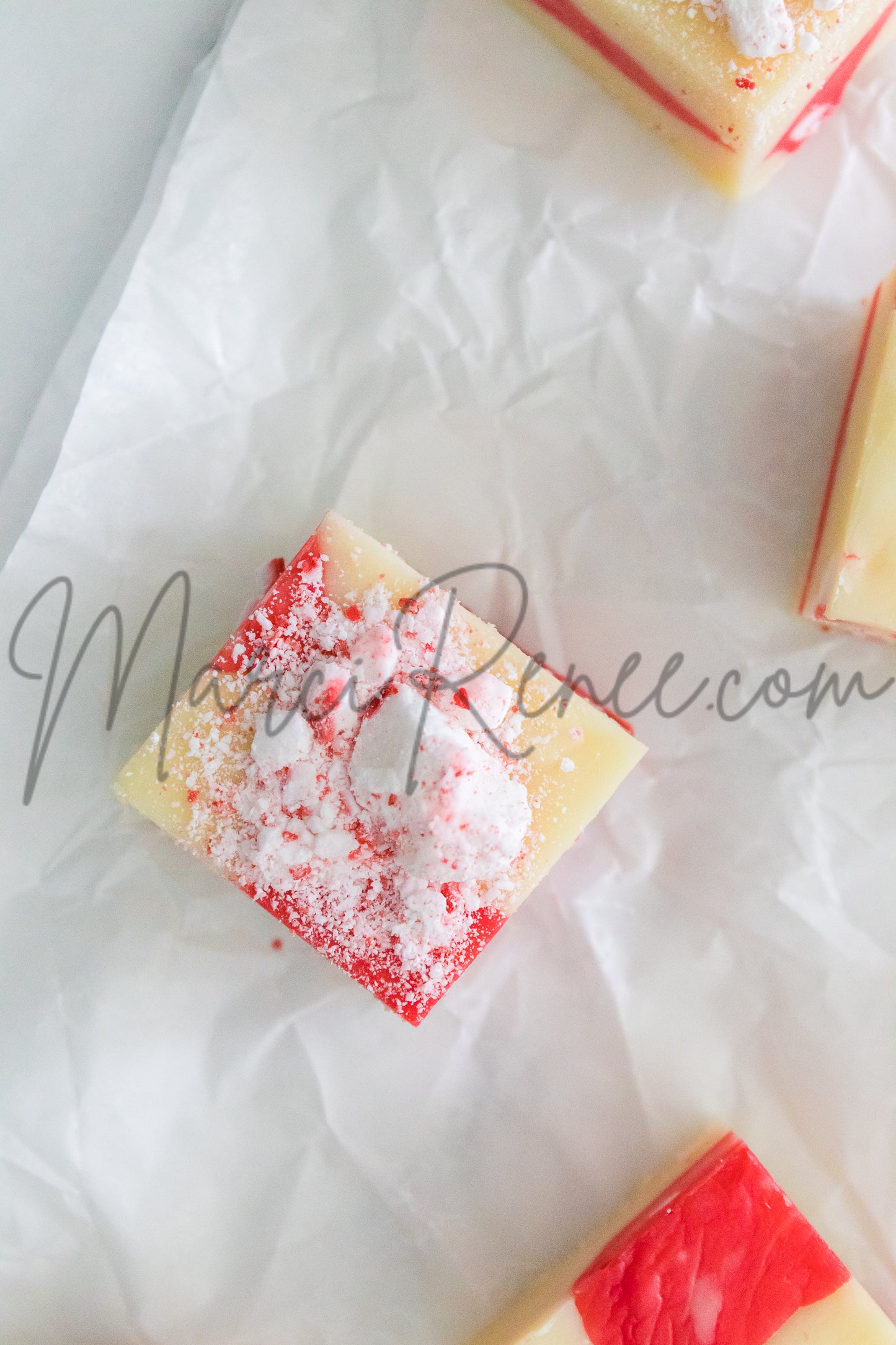 Candy Cane Fudge (Semi)