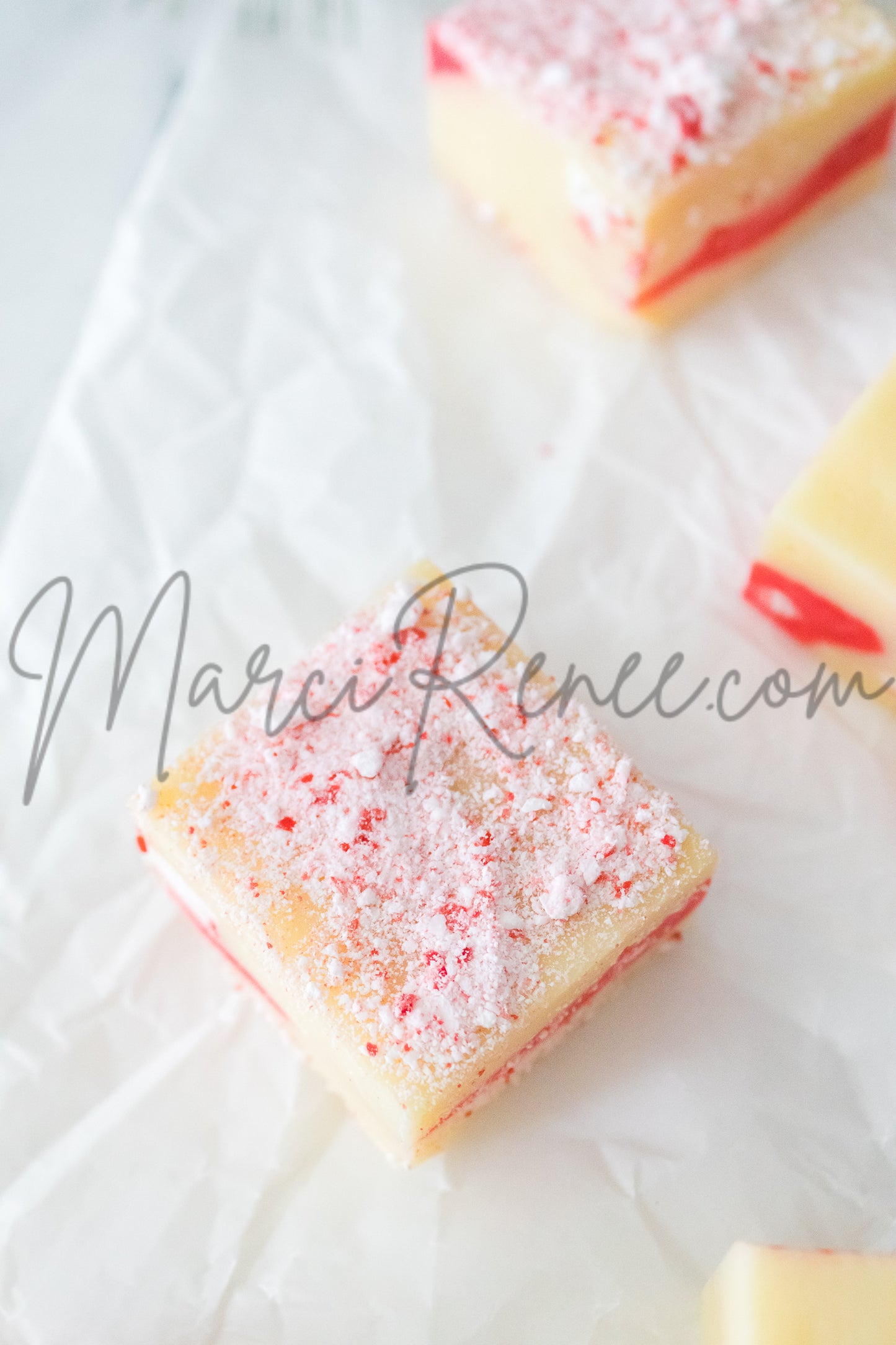 Candy Cane Fudge (Semi)