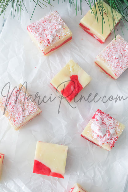 Candy Cane Fudge (Semi)