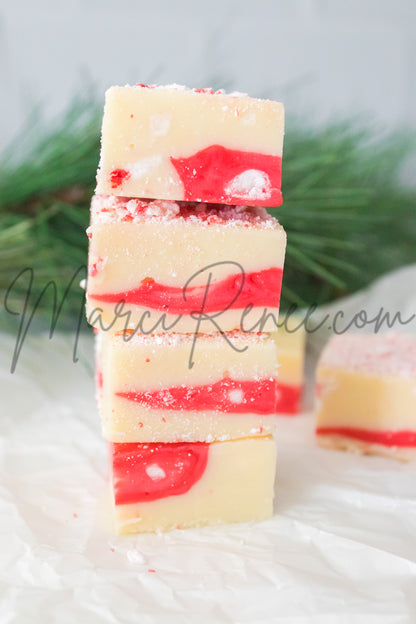 Candy Cane Fudge (Semi)