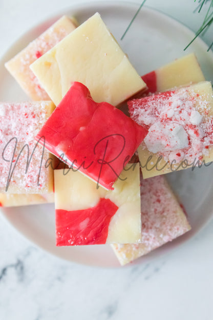 Candy Cane Fudge (Semi)