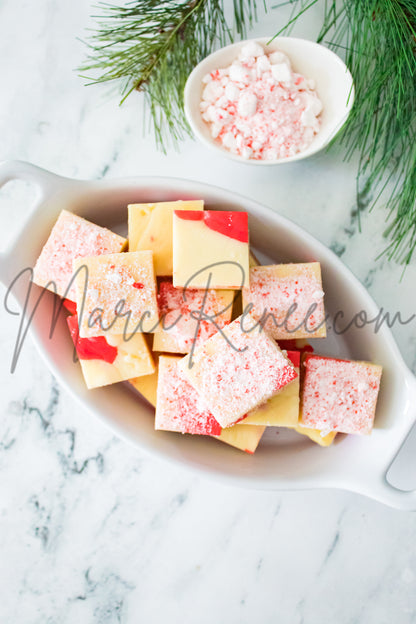 Candy Cane Fudge (Semi)