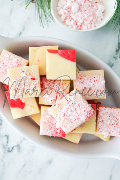 Candy Cane Fudge (Semi)