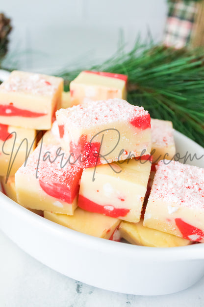 Candy Cane Fudge (Semi)