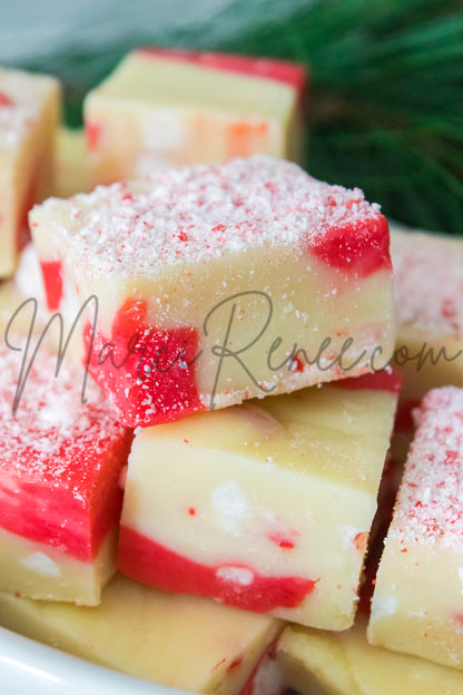 Candy Cane Fudge (Semi)