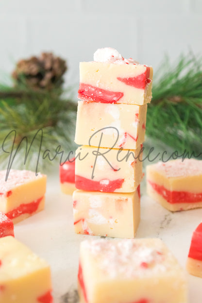 Candy Cane Fudge (Semi)