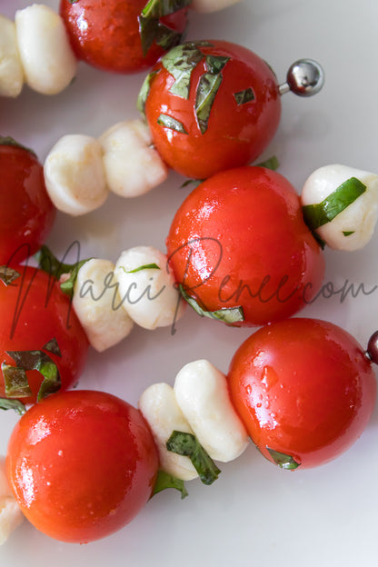 Cherry Tomato Caprese Salad (Set 4 Semi)