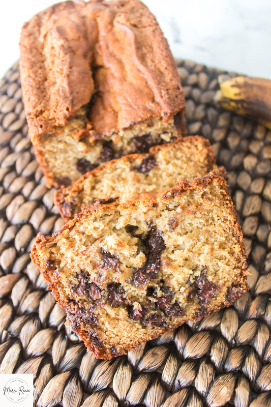 Chocolate Chip Banana Bread (Semi Set 3)