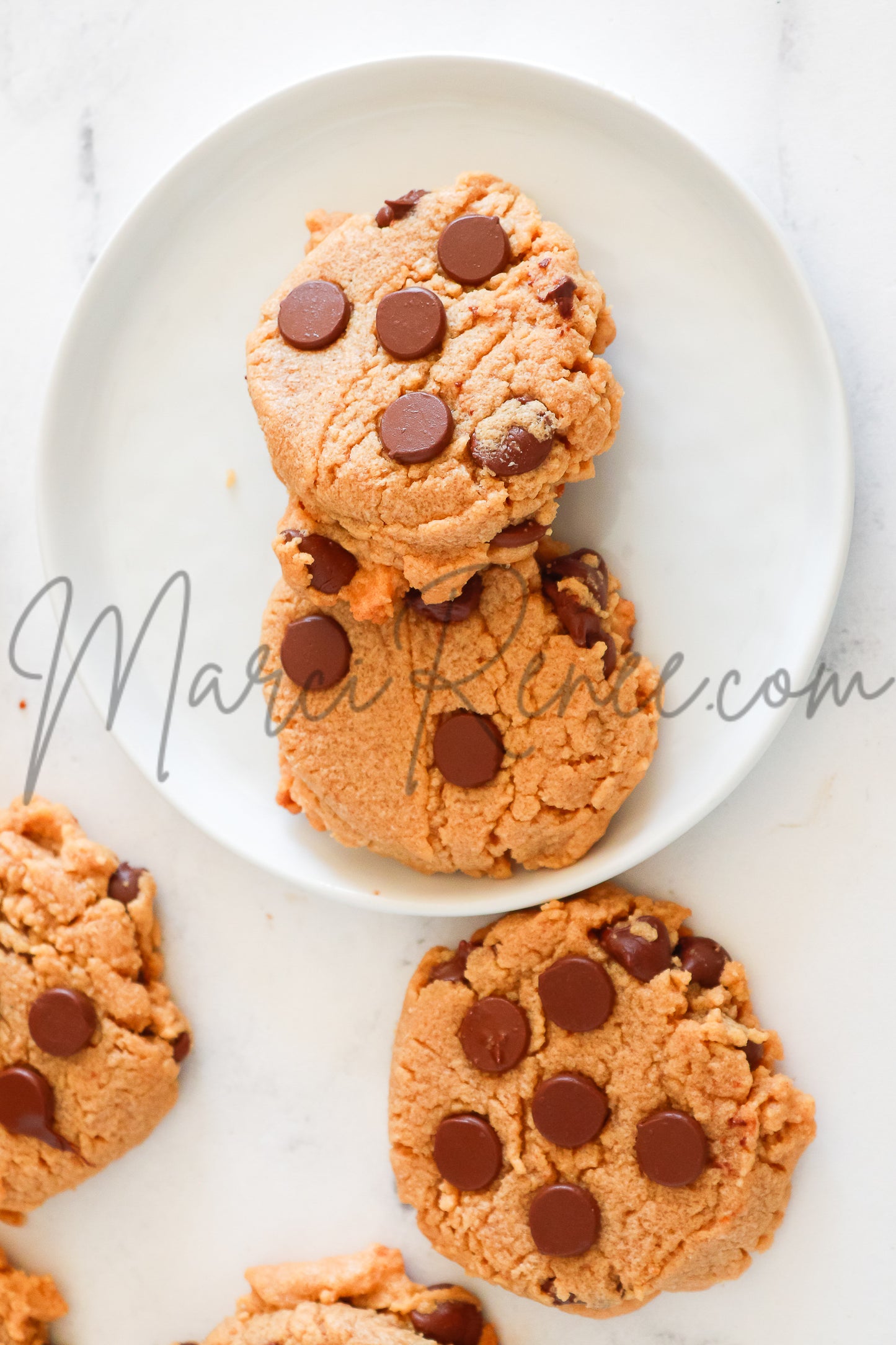 Chocolate Chip Peanut Butter Cookies (Semi with Video)