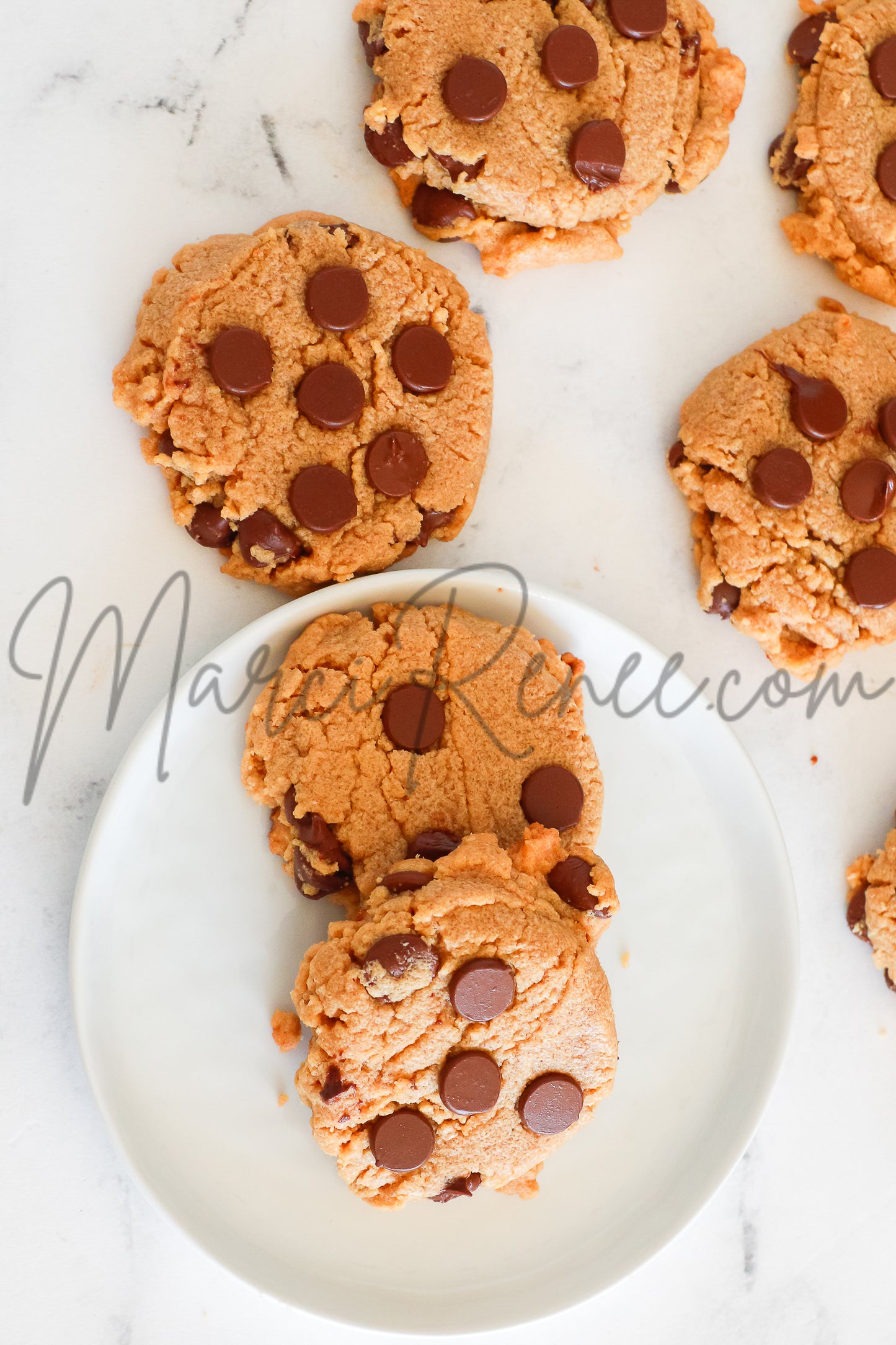 Chocolate Chip Peanut Butter Cookies (Semi with Video)