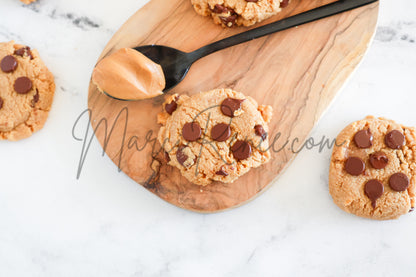 Chocolate Chip Peanut Butter Cookies (Semi with Video)