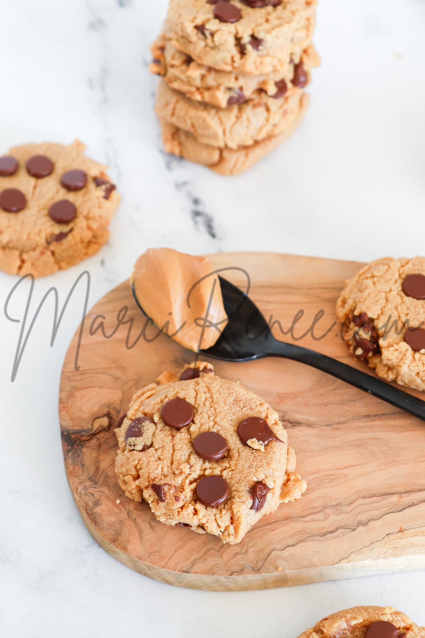 Chocolate Chip Peanut Butter Cookies (Semi with Video)