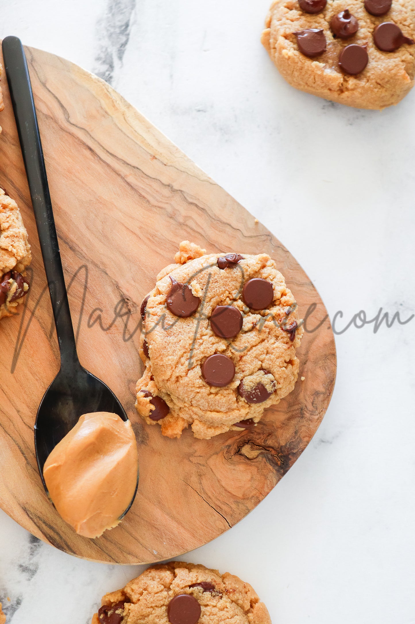 Chocolate Chip Peanut Butter Cookies (Semi with Video)