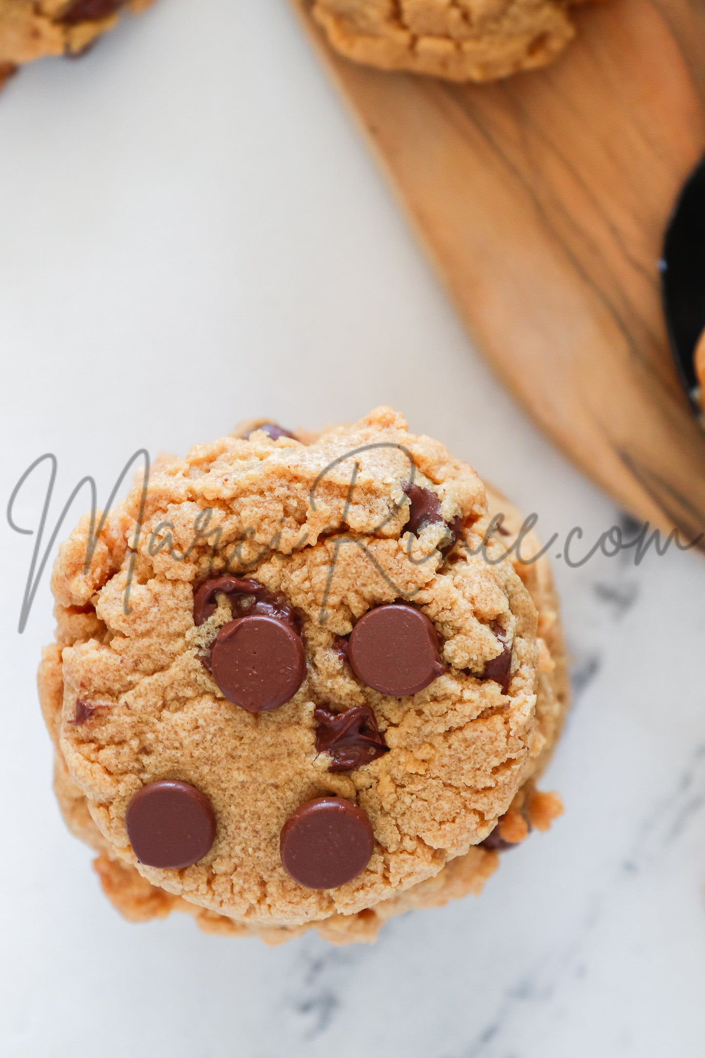 Chocolate Chip Peanut Butter Cookies (Semi with Video)