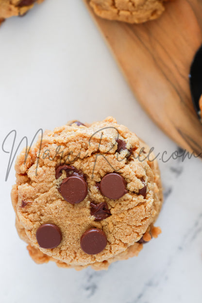 Chocolate Chip Peanut Butter Cookies (Semi with Video Set 4)