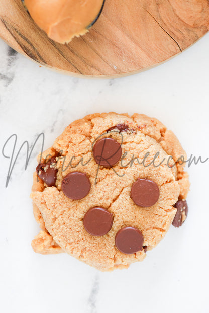 Chocolate Chip Peanut Butter Cookies (Semi with Video Set 4)